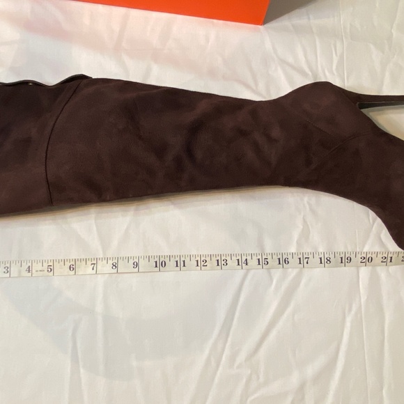 - - Charles David Brown Microsuede Adelina Boot - Picture 5 of 8